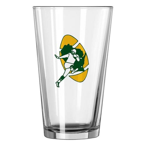 Logo Brands Green Bay Packers Retro Gameday Pint Glass - Primary Image