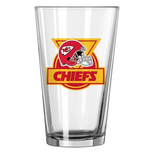 Logo Brands Kansas City Chiefs Retro Gameday Pint Glass - Primary Image