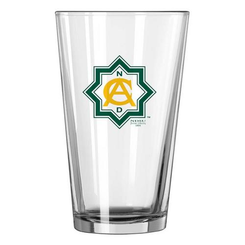 Logo Brands North Dakota State Bison Retro Gameday Pint Glass - Primary Image