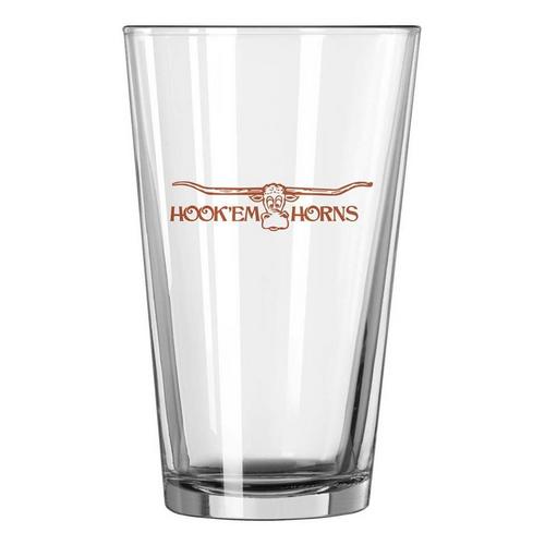 Logo Brands Texas Longhorns Retro Gameday Pint Glass - Primary Image