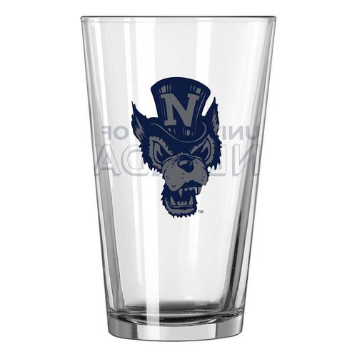 Logo Brands Nevada Wolf Pack Retro Gameday Pint Glass - Primary Image