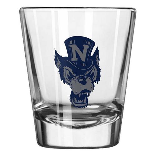 Logo Brands Nevada Wolf Pack Retro Gameday Shot Glass - Primary Image