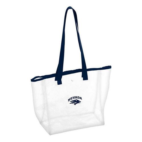 Logo Brands Nevada Wolf Pack Clear Stadium Tote Bag - Primary Image