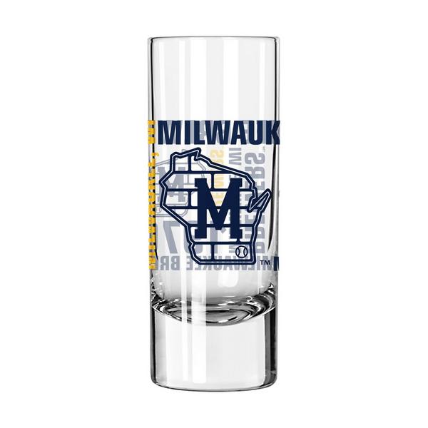 Logo Brands Milwaukee Brewers Spirit Shooter