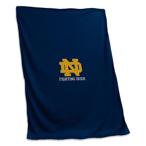 Logo Brands Notre Dame Fighting Irish Sweatshirt Blanket - Primary Image