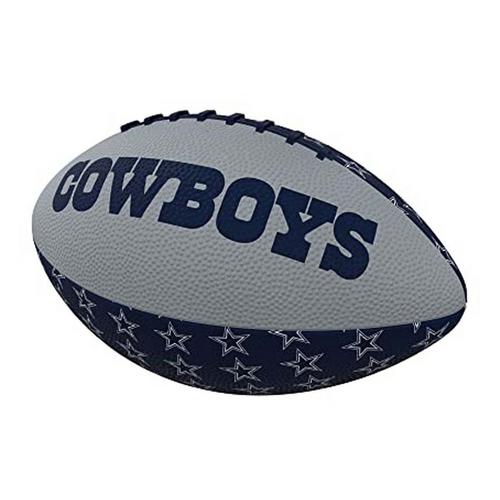 Logo Brands Dallas Cowboys Mini-Size Rubber Football - Primary Image