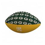 Logo Brands Green Bay Packers Mini-Size Rubber Football - Thumbnail 2 of 2