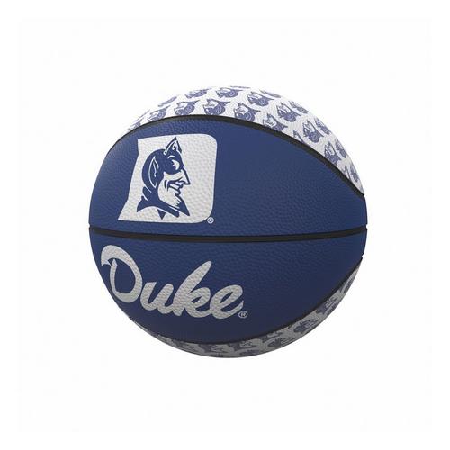 Logo Brands Duke Blue Devils Mini-Size Rubber Basketball - Primary Image