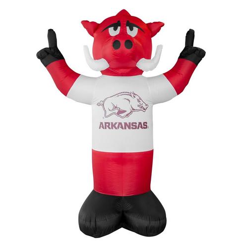 Logo Brands Arkansas Razorbacks Inflatable Mascot - Primary Image