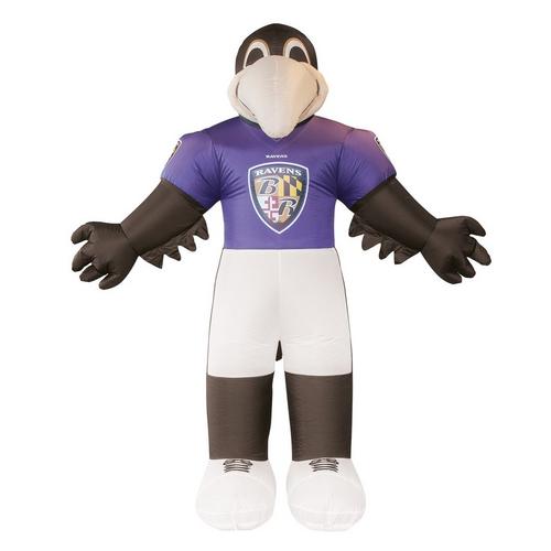 Logo Brands Baltimore Ravens Inflatable Mascot - Primary Image