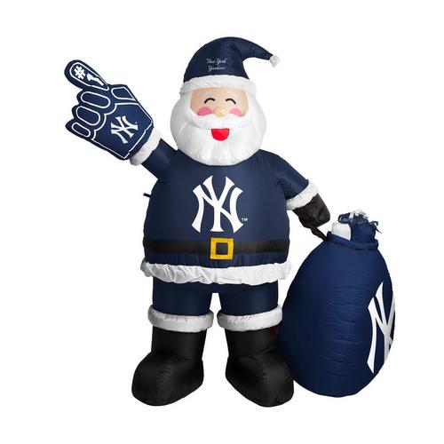 Logo Brands New York Yankees Inflatable Santa - Primary Image