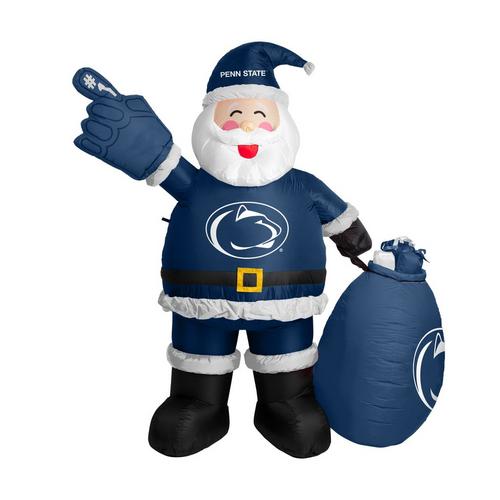 Logo Brands Penn State Nittany Lions Inflatable Santa - Primary Image