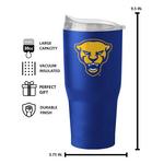 Logo Brands Pittsburgh Panthers 30 oz. Flipside Powder Coat Tumbler - Thumbnail 2 of 2