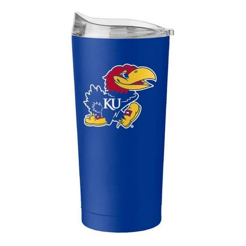 Logo Brands Kansas Jayhawks 20oz. Flipside Powder Coat Tumbler - Primary Image