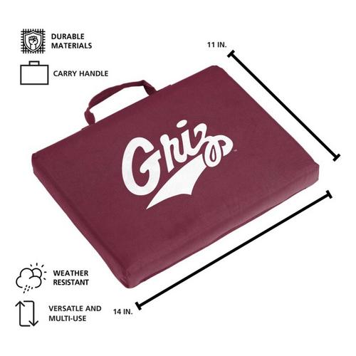 Logo Brands Montana Grizzlies Bleacher Cushion - Primary Image