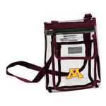 Logo Brands Minnesota Golden Gophers Gameday Clear Crossbody Bag - Thumbnail 1 of 2