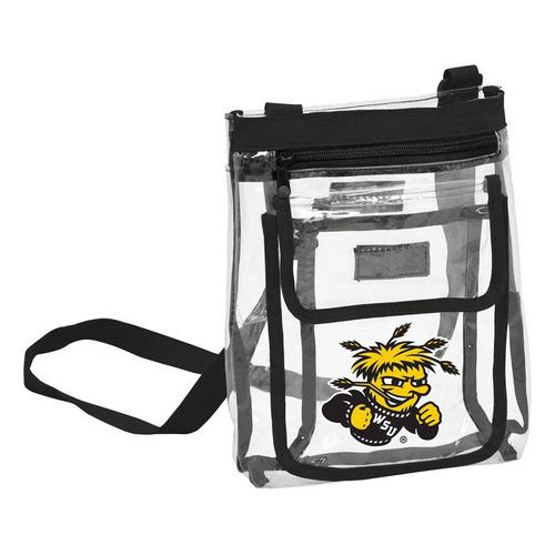 Logo Brands Wichita State Shockers Crossbody Clear Stadium Bag - Primary Image