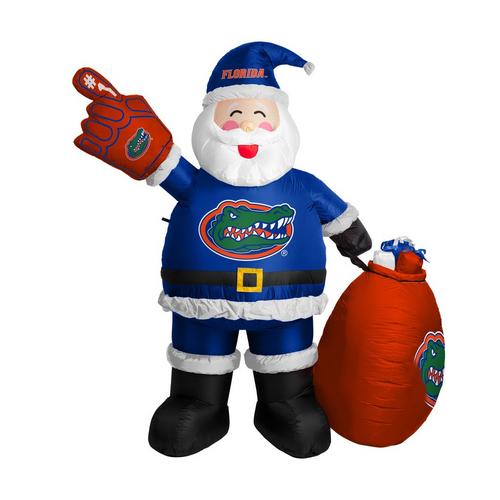 Logo Brands Florida Gators Inflatable Santa - Primary Image