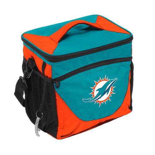 Logo Brands Miami Dolphins 24 Can Cooler - Primary Image