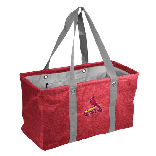 Logo Brands St. Louis Cardinals Crosshatch Picnic Caddy - Primary Image