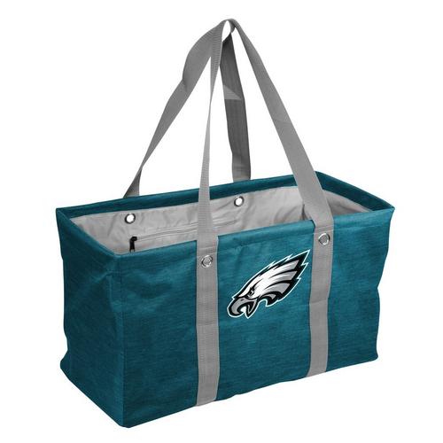 Logo Brands Philadelphia Eagles Crosshatch Picnic Caddy - Primary Image