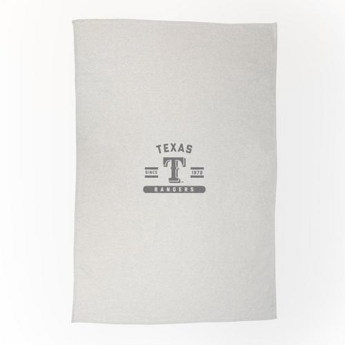 Logo Brands Texas Rangers Sublimated Sweatshirt Blanket - Primary Image