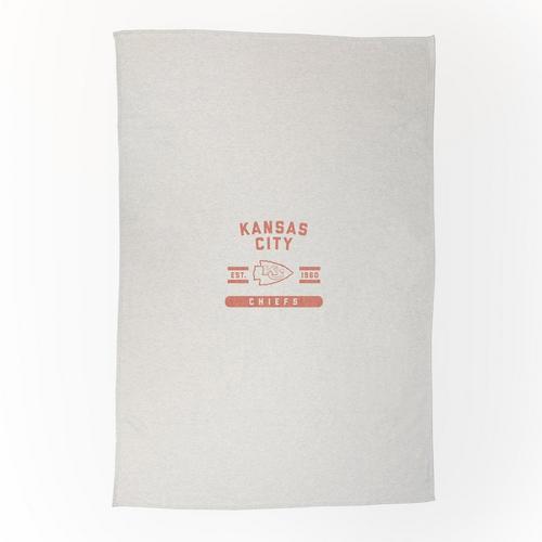 Logo Brands Kansas City Chiefs Sublimated Sweatshirt Blanket - Primary Image