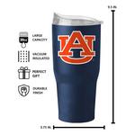 Logo Brands Auburn Tigers 30 oz. Flipside Powder Coat Tumbler - Thumbnail 2 of 2