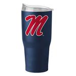 Logo Brands Mississippi Rebels 30 oz. Flipside Powder Coat Tumbler - Thumbnail 3 of 4