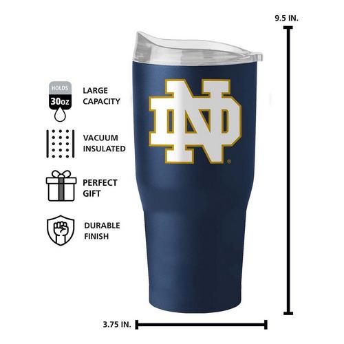 Logo Brands Notre Dame Fighting Irish 30 oz. Flipside Powder Coat Tumbler - Primary Image