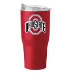 Logo Brands Ohio State Buckeyes 30 oz. Flipside Powder Coat Tumbler - Thumbnail 1 of 2