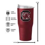 Logo Brands South Carolina Gamecocks 30 oz. Flipside Powder Coat Tumbler - Thumbnail 2 of 2