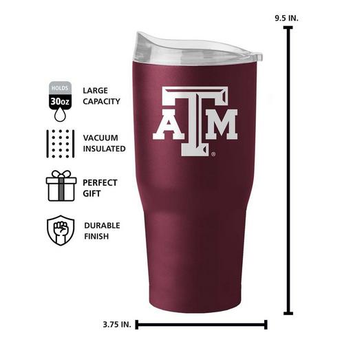 Logo Brands Texas A&M Aggies 30oz. Ultra Matte Tumbler - Primary Image