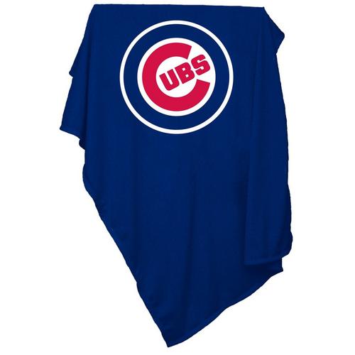 Logo Brands Chicago Cubs Sweatshirt Blanket - Primary Image