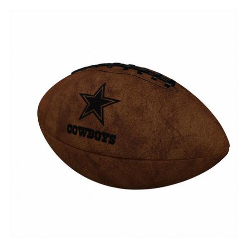 Logo Brands Dallas Cowboys Mini Leather Football - Primary Image