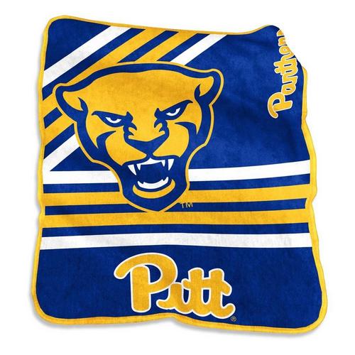 Logo Brands Pittsburgh Panthers 50x60 Raschel Throw - Primary Image