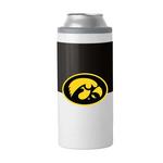 Logo Brands Iowa Hawkeyes 12oz. Slim Can Coolie - Thumbnail 1 of 2