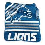 Logo Brands Detroit Lions 50x60 Raschel Throw - Thumbnail 2 of 2