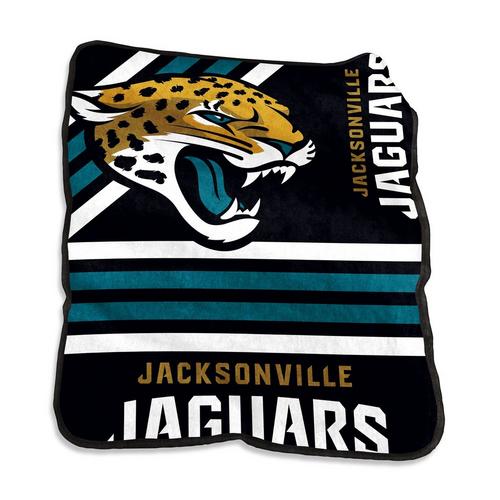Logo Brands Jacksonville Jaguars 50x60 Raschel Throw - Primary Image