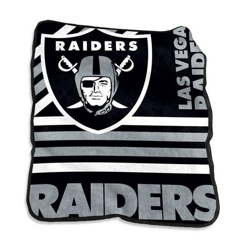 Logo Brands Las Vegas Raiders 50x60 Raschel Blanket - Primary Image