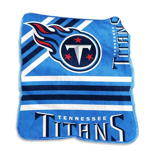 Logo Brands Tennessee Titans 50x60 Raschel Throw - Primary Image