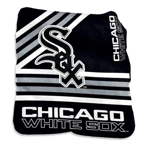 Logo Brands Chicago White Sox 50x60 Raschel Throw - Primary Image