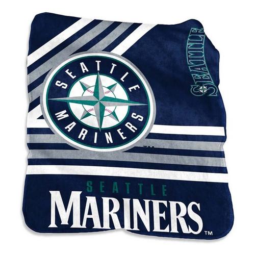 Logo Brands Seattle Mariners 50x60 Raschel Blanket - Primary Image