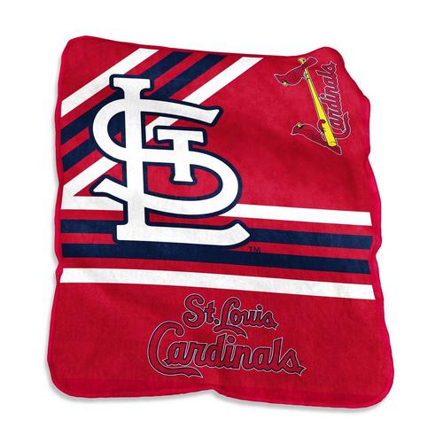 Logo Brands St. Louis Cardinals 50x60 Raschel Throw - Primary Image
