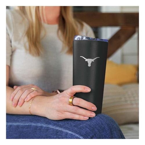 Logo Brands Texas Longhorns 20 oz. Etch Powder Coat Tumbler - Primary Image