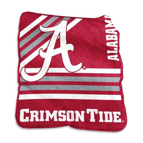 Logo Brands Alabama Crimson Tide 50x60 Raschel Throw - Primary Image
