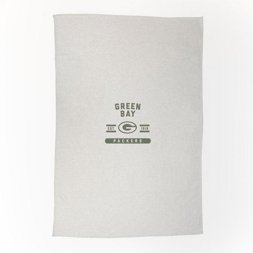 Logo Brands Green Bay Packers Sublimated Sweatshirt Blanket - Primary Image