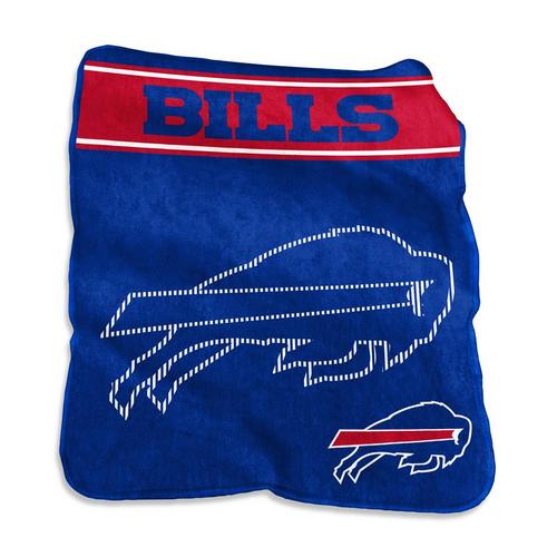 Logo Brands Buffalo Bills 60x80 Raschel Throw - Primary Image