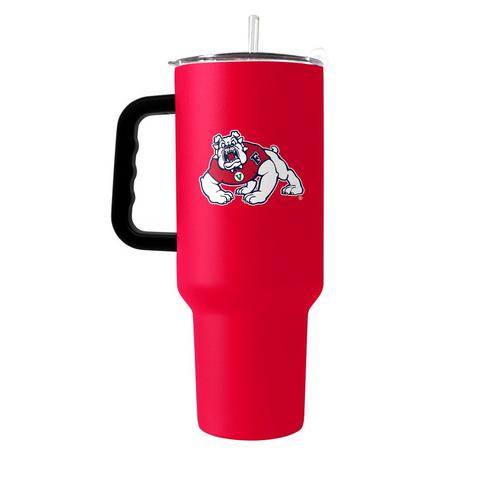 Logo Brands Fresno State Bulldogs 40oz. Flipside Powder Coat Travel Tumbler - Primary Image