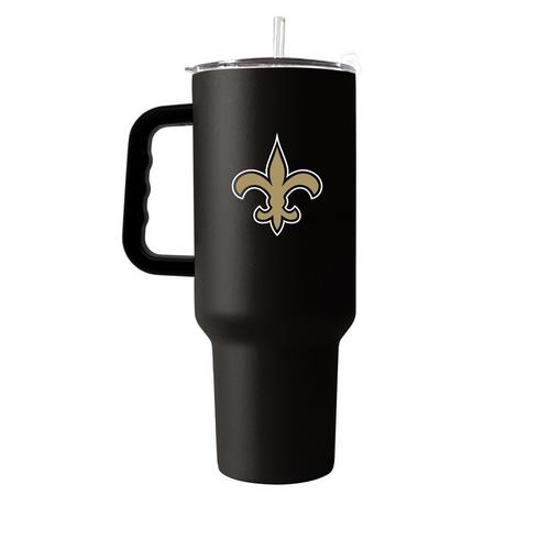 Logo Brands New Orleans Saints 40oz. Flipside Powder Coat Travel Tumbler - Primary Image